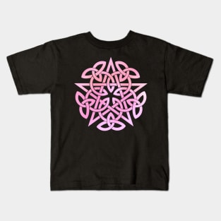 Pentagram. Celtic knot Kids T-Shirt